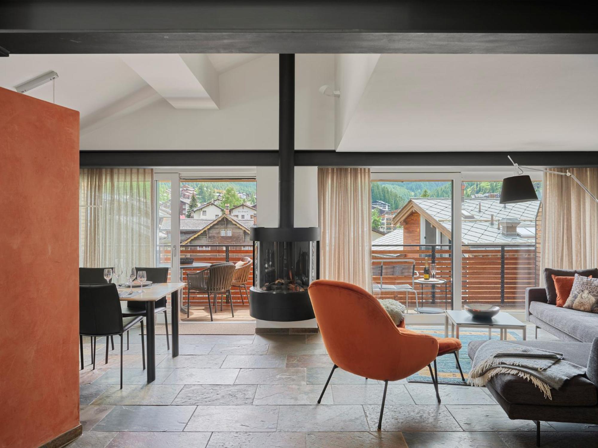 شقة Ascot Penthouse 160 M2 Matterhorn View زيرمات المظهر الخارجي الصورة