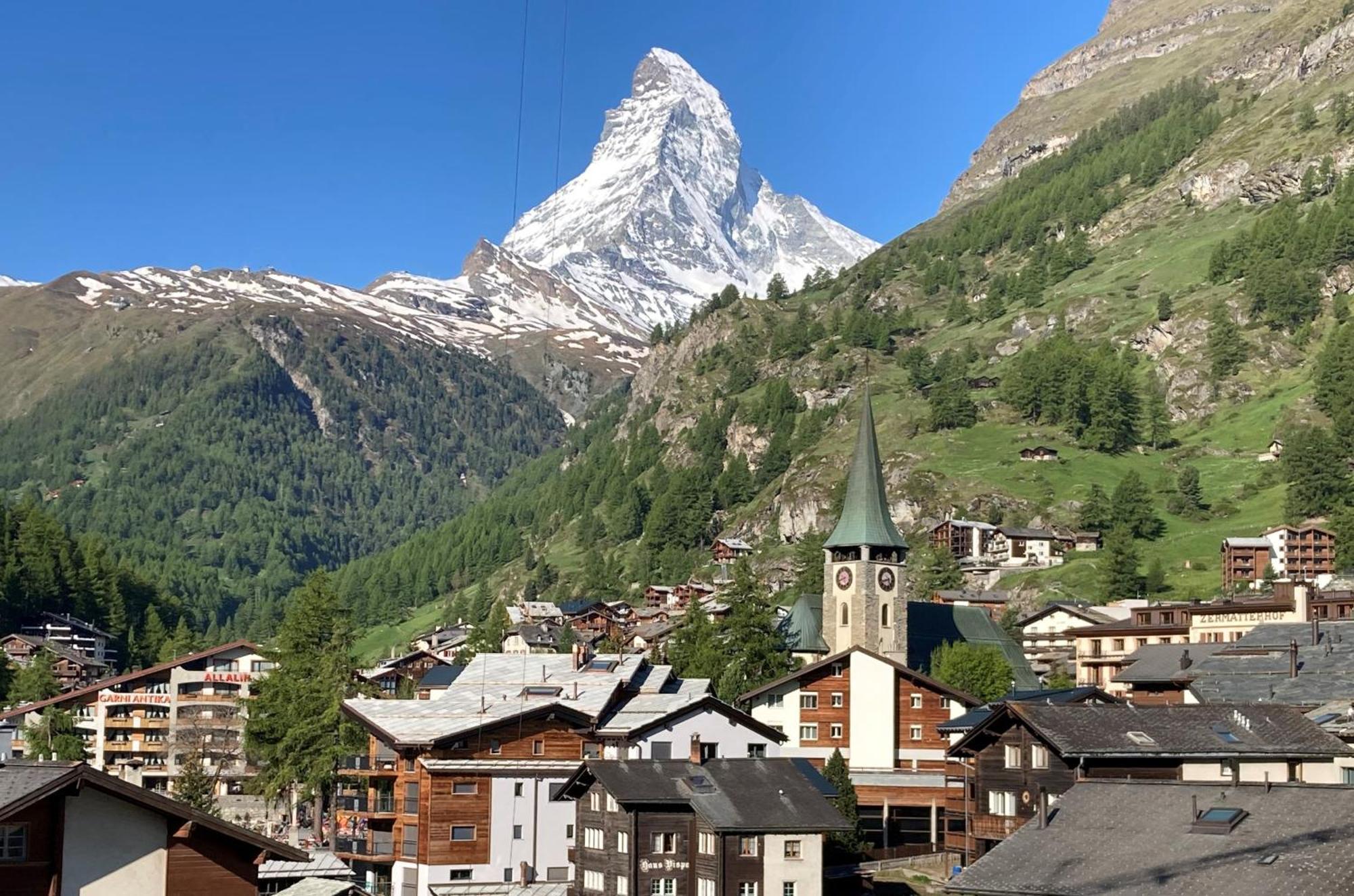 شقة Ascot Penthouse 160 M2 Matterhorn View زيرمات المظهر الخارجي الصورة